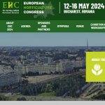 Bucharest 25 – The 5th Edition of the European Horticulture Congress (EHC) – 12-16 May 2024 in Bucharest, Romania