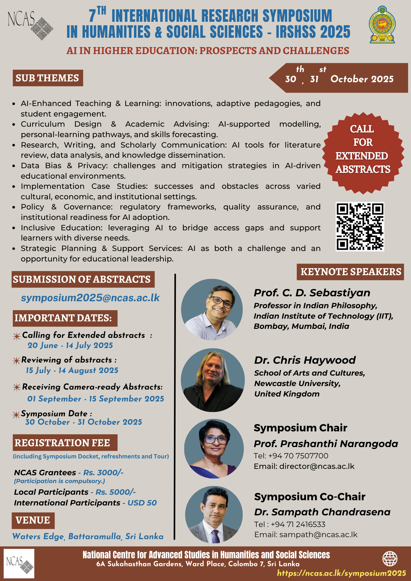 7th International Research Symposium in Humanities and Social Sciences (IRSHSS) 2025 7th International Research Symposium in Humanities and Social Sciences (IRSHSS) 2025