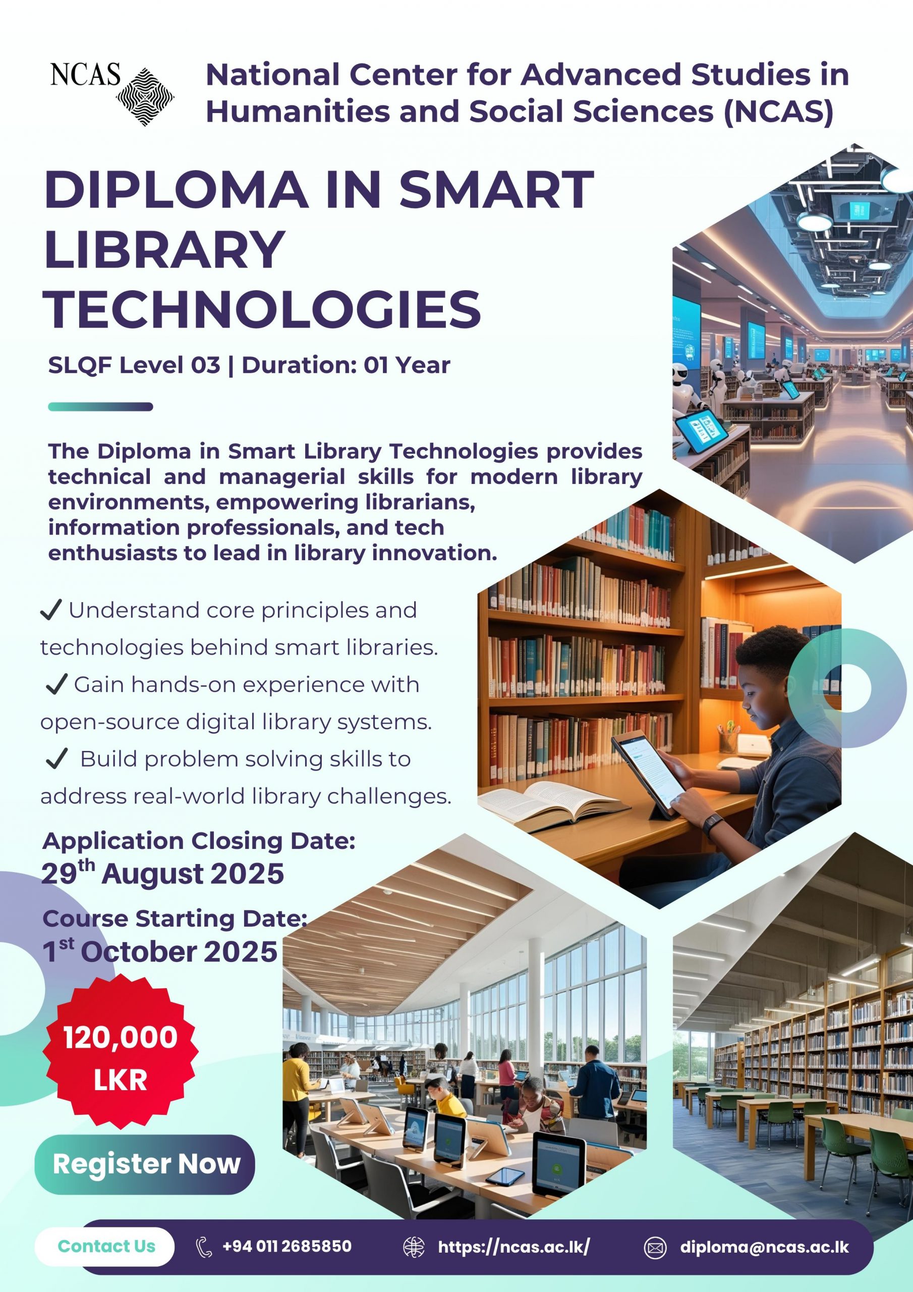 DIPLOMA IN SMART LIBRARY TECHNOLOGIES
