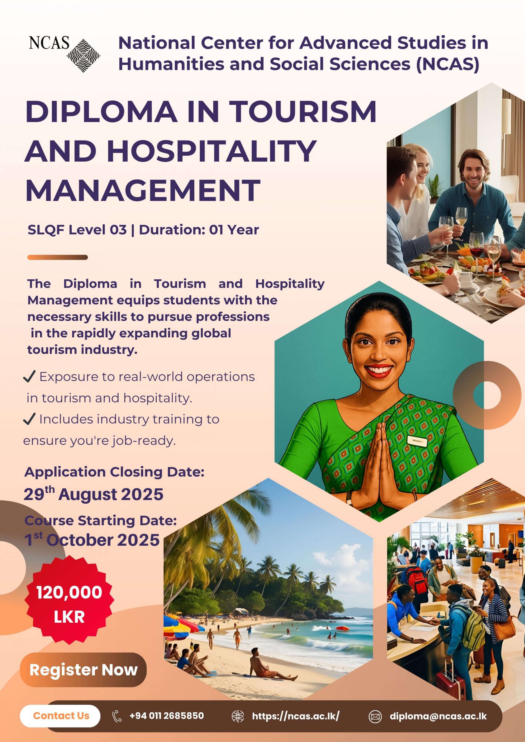 DIPLOMA IN TOURISM AND HOSPITALITY MANAGEMENT