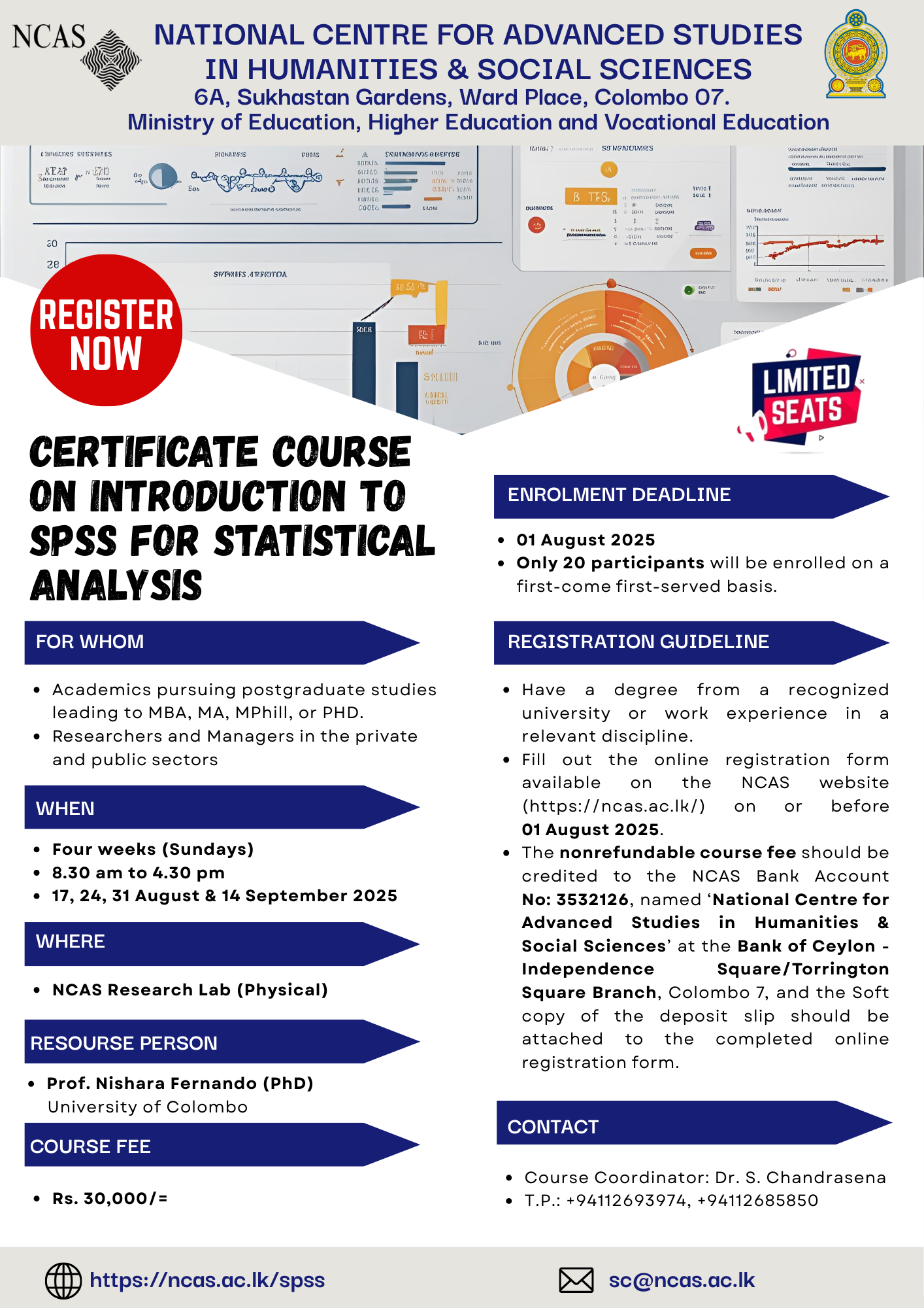 SPSS Training for Statistical Analysis 